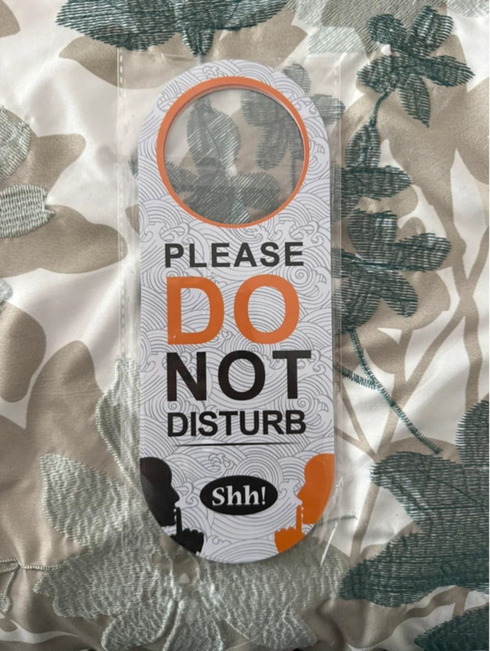 Do Not Disturb - Door Knob Hanger Sign
